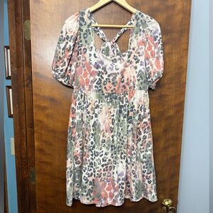 GeeGee cheetah dress